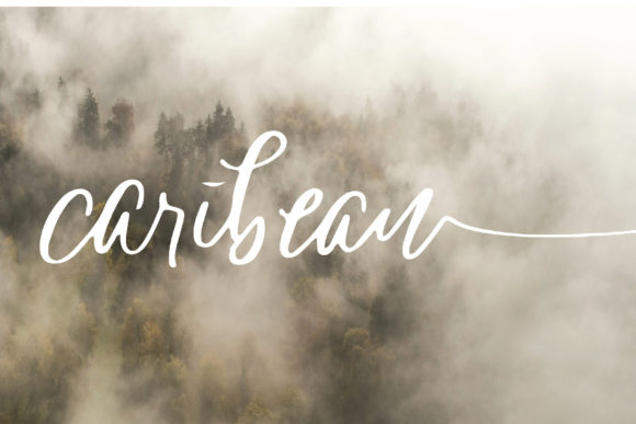 Caribean Font Poster 1