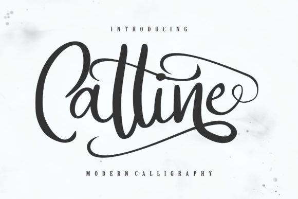 Catline Font Poster 1