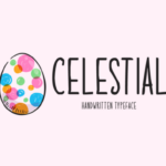 Celestial Font Poster 1