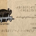 Chaprile Font Poster 8