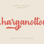 Charganolton Font Poster 1