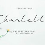 Charlotte Font Poster 1