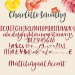 Charlotte Smoothy Font Poster 7