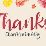 Charlotte Smoothy Font Poster 8