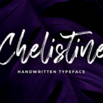 Chelistine Font Poster 1