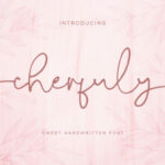 Cherfuly Font Poster 1