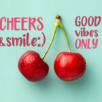 Cherry Bubble Font Poster 2