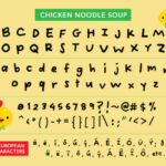 Chicken Noodle Soup Font Poster 7