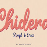 Chidera Font Poster 1