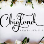 Chigland Font Poster 1