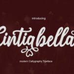 Cintiabella Font Poster 1