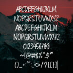 Crackpen Font Poster 2