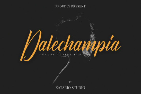 Dalechampia Font Poster 1