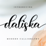 Daliska Font Poster 1