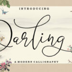 Darling Font Poster 1