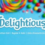 Delightious Font Poster 1