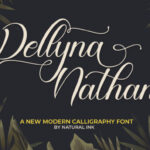 Dellyna Nathan Font Poster 1