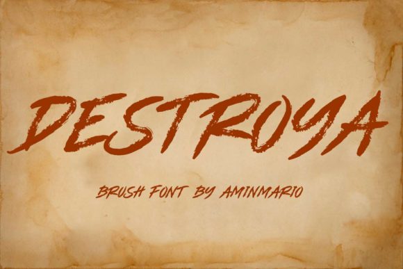 Destroya Font