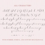 Dorothy Clark Script Font Poster 9