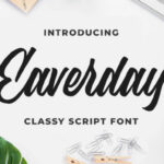 Eaverday Font Poster 1