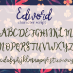 Edword Font Poster 3