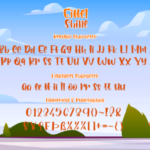 Eiffel Shine Font Poster 7