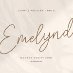 Emelynd Font Poster 1