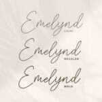 Emelynd Font Poster 6