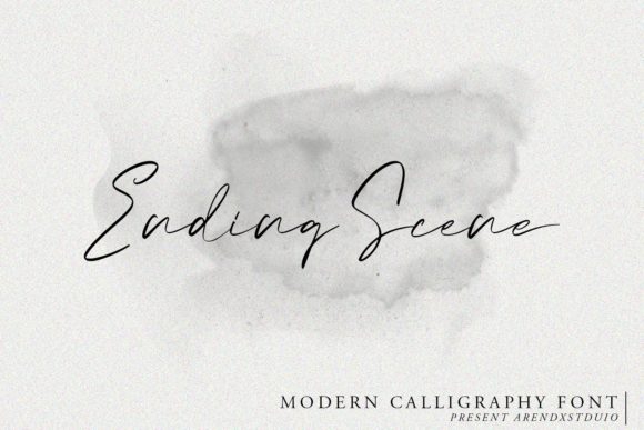 Ending Scene Font