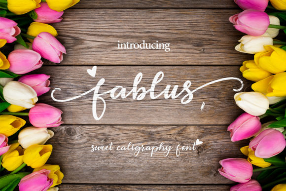 Fablus Font Poster 1