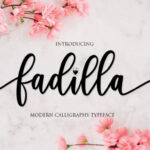 Fadilla Font Poster 1