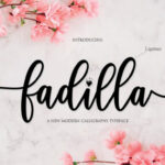 Fadilla Font Poster 2