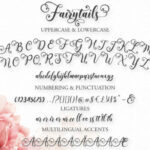 Fairytails Font Poster 2