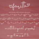 Faritta Font Poster 9