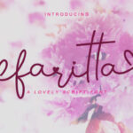 Faritta Font Poster 10