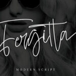 Fergitta Font Poster 1