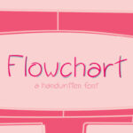 Flowchart Font Poster 1