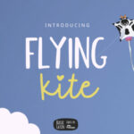 Flying Kite Font Poster 1