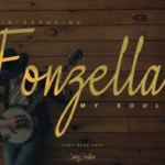 Fonzella Font Poster 1