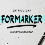 Formarker Font Poster 1