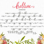 Frelline Font Poster 7