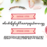 Garden Fancy Duo Font Poster 11