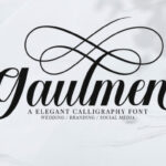 Gaulmen Font Poster 1