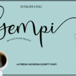 Gempi Font Poster 1