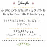 Ghemylia Font Poster 8