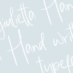 Giulietta Font Poster 2