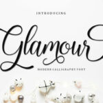 Glamour Font Poster 1