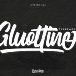 Gluottine Font Poster 1