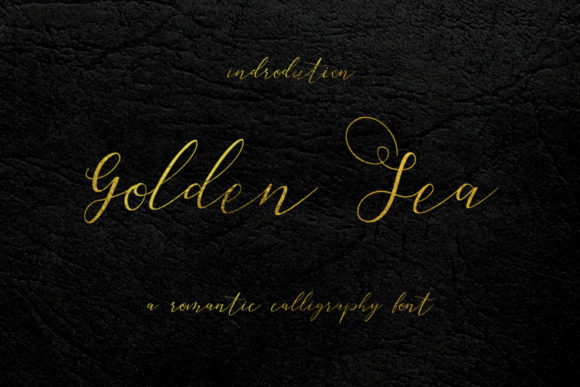 Golden Sea Font