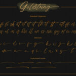 Goldstring Font Poster 15